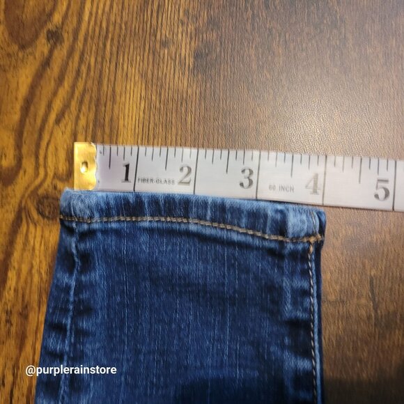 American Eagle Jeans 4 S Curvy Super Hi Rise Jegging Next Level Stretch Denim - Picture 11 of 12